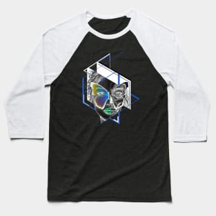 Geometric lady chaos Baseball T-Shirt